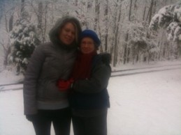 Jamie and Judy in Snow